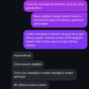 Hatalı Ürün Gönderimi Ve İade Sürecinde Mağduriyet Yaşadım