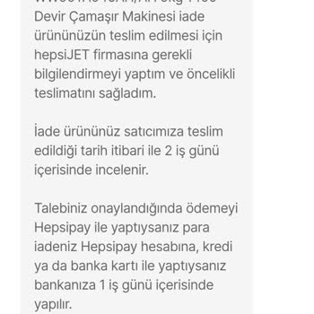 İade Sürecinde Bilgi Eksikliği Ve Gecikme
