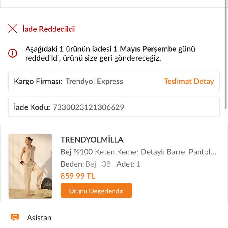 Trendyol Express Kargomun Parçası Eksik Teslim Edildi, Şube Telefonlara Bakmıyor