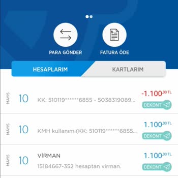 Hesabıma Gelen Bilinmeyen Paralar Ve Haksız Borçlandırma
