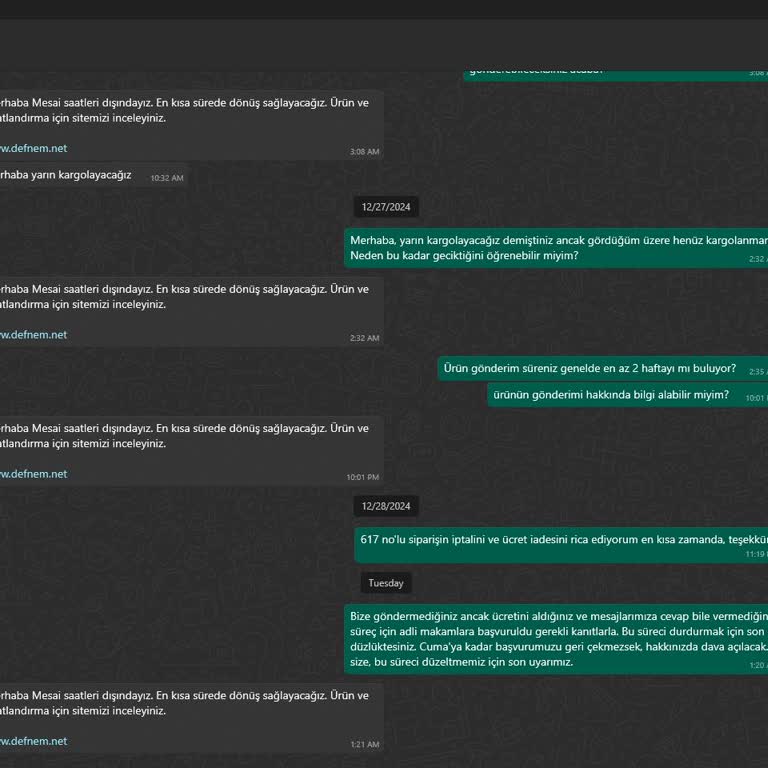 Ödemesi Alınan Etiketler Gönderilmedi, İletişime Cevap Verilmiyor