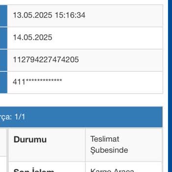 Yanlış Yöne Gönderilen Kargo Ve Teslimat Sürecinde Yaşanan Sorun