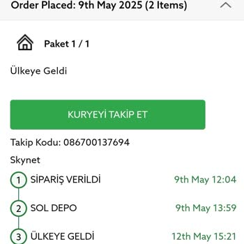 Teslim Edilmeyen Ürünler Ve Yetersiz Bilgilendirme