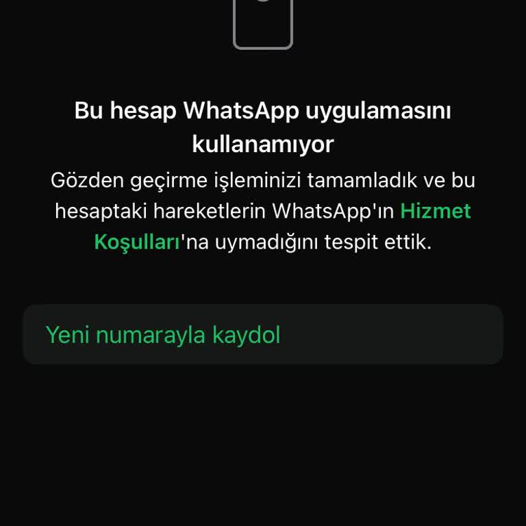 WhatsApp Hesabım Haksız Yere Kapatıldı, Destek Alamıyorum!