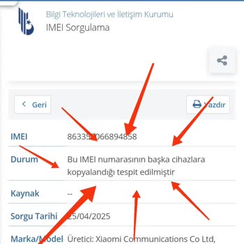 Trendyol’dan Satın Alınan Telefonun IMEI Klonlanması Nedeniyle Mağduriyet Ve Yetersiz Çözüm Süreci