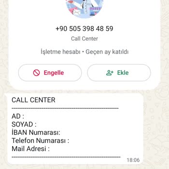 Evde Çalışma İlanı Sonrası Kişisel Bilgilerimle Hesap Açıldı Para Transferi İstendi