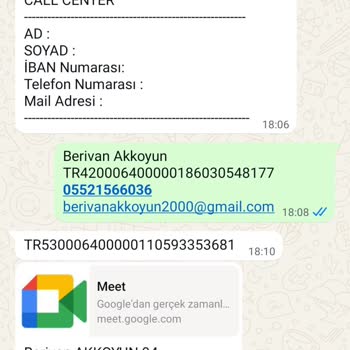 Evde Çalışma İlanı Sonrası Kişisel Bilgilerimle Hesap Açıldı Para Transferi İstendi