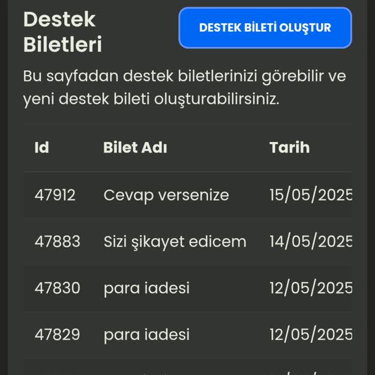 Onayla SMS Uygulamasında Para Yatırıp Numara Alamadım Destek Yok