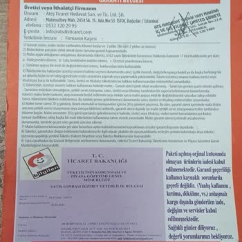 ATS Yapı Market ve Hırdavat Malzemeleri Arızalı Ürünler Hakkında Bilgi Vermedi