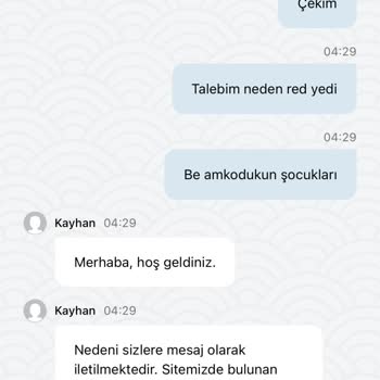 Çekim İşleminde Red Ve Müşteriyle Yetersiz İletişim