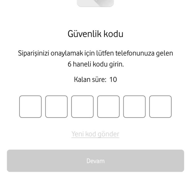Faturama Ek Cihaz Alımında Onay Kodu Sorunu Ve SMS Gelmiyor