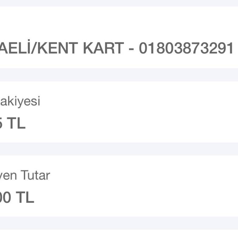 Garanti Bankası'ndan Kent Kartıma Yüklenen Para Hala Hesabımda Yok