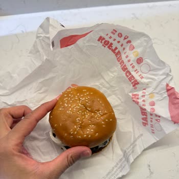 Double Whopper Siparişim Çocuk Menüsü Gibi Geldi