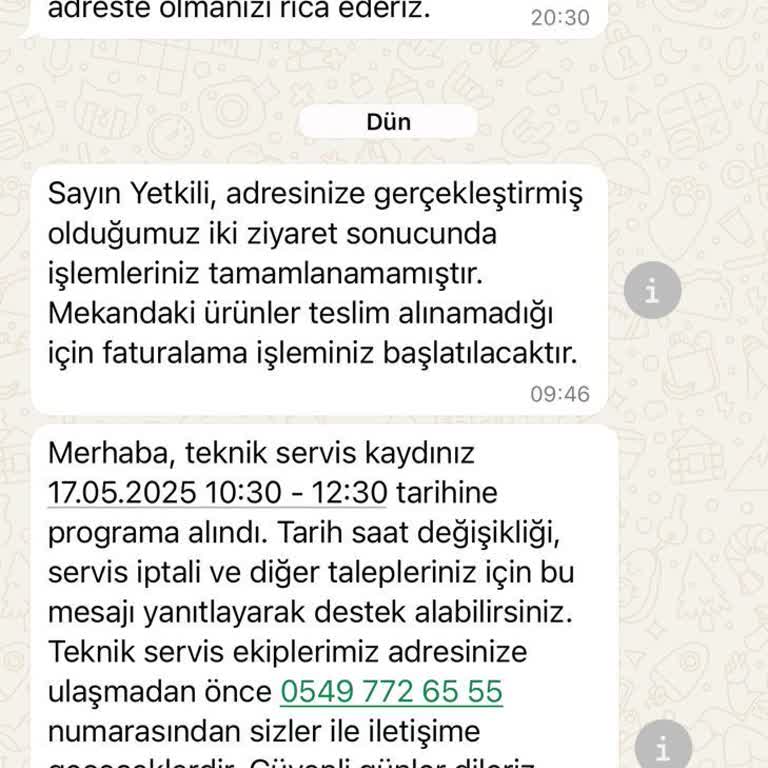 İptal Edilen Sözleşmeye Rağmen Söküm Yapılmadı Ve Haksız Faturalandırma