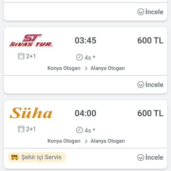 Koltuklar Dar Ve Sefer Süresi Keyfi Olarak Uzatıldı