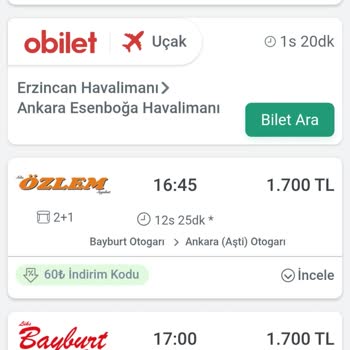 Yeni As Bayburt Turizm Bayburt Ankara Otobüs Biletleri Fahiş Fiyatlı Yolculuk Eziyete Dönüştü