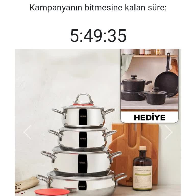 Karaca Emirgan XL Tencere Seti Satın Alma Deneyimimde Yaşadığım Sorun