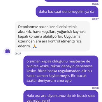Getir'de Yoğunluk Nedeniyle Sipariş Verilemiyor, Müşteri Hizmetleri Çözüm Sunamıyor