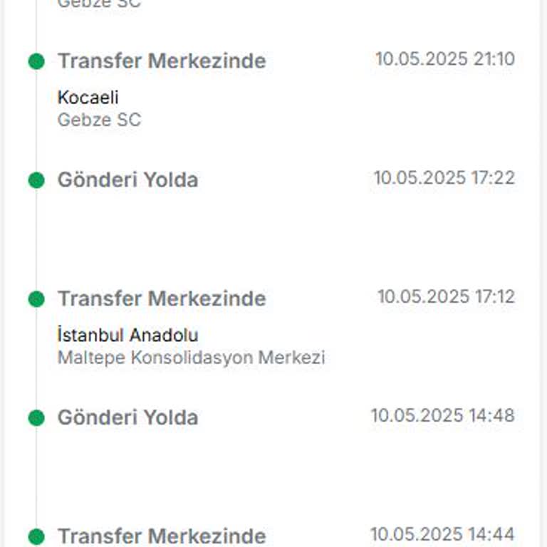 Trendyol Siparişim Günlerdir Gebze Transfer Merkezinde Bekliyor, Teslimat Ve Bilgilendirme Yapılmıyor!