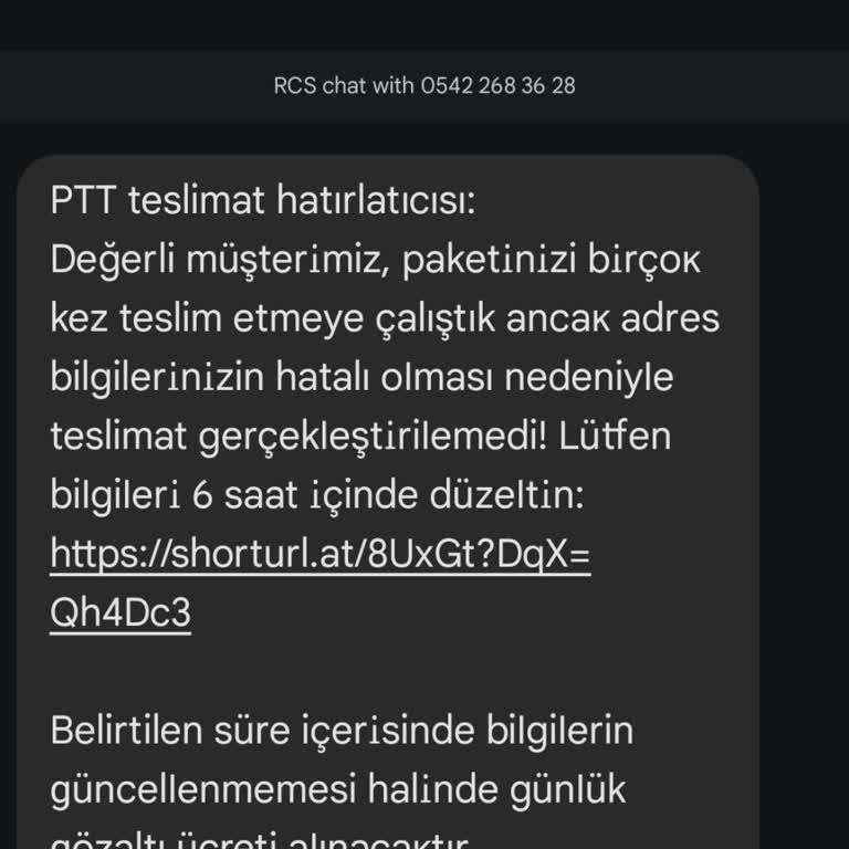 PTT Adı Kullanılarak Yapılan Şüpheli Arama Hakkında Uyarı