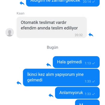 Alım Yaptığım Ürünler Teslim Edilmedi, Güvenim Sarsıldı
