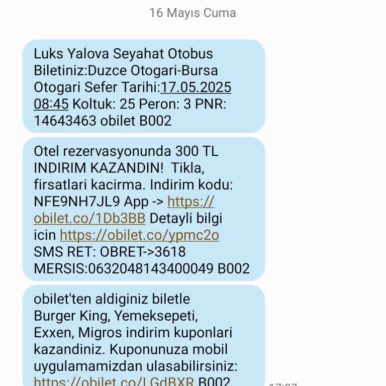 Otobüs Biletiyle Yaşanan Erken Kalkış Ve Hak Kaybı Hayal Kırıklığı Yarattı