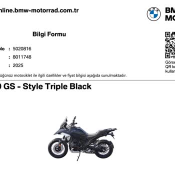 Borusan Motorrad Rezervasyonunda Fiyat Artışı Ve Mağduriyet