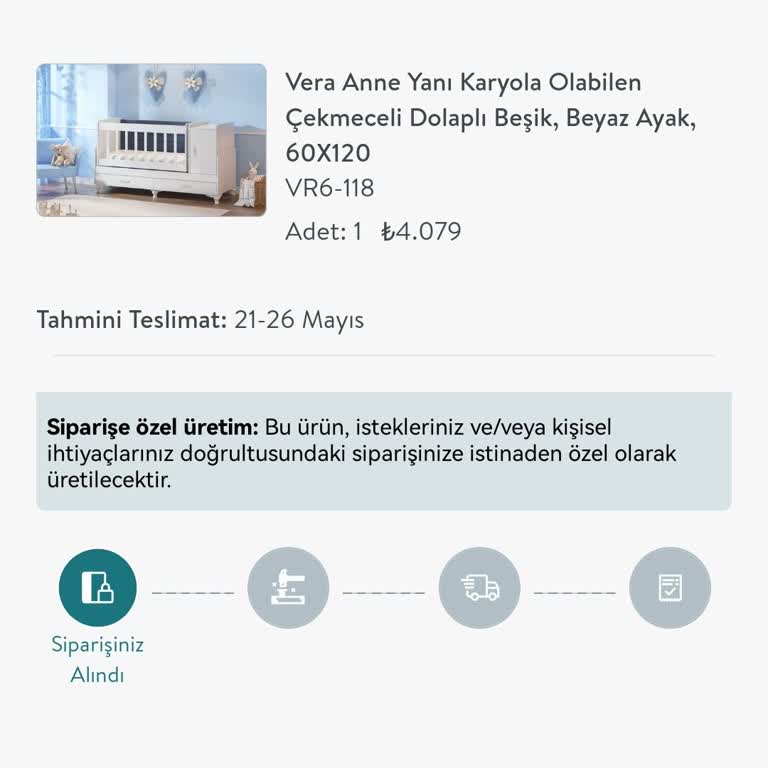Sipariş Verdiğim Ürünün Üretimi Olmadığı İçin Siparişim İptal Edildi