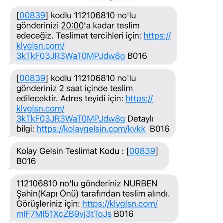 Teslim Edilmeyen Kargo Ve Yetersiz Müşteri Desteği Nedeniyle Mağduriyet