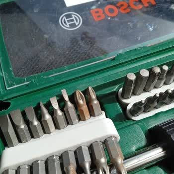 Bosch Tornavida Seti Kısa Sürede Paslandı, Değişim Talep Ediyorum