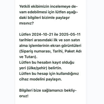 Hesabım Geri Verilmiyor, Destekten Sonuç Alamıyorum