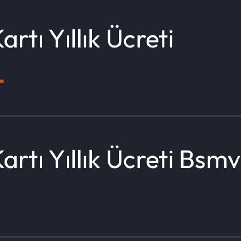 Kredi Kartı Yıllık Aidatının Kanuna Aykırı Olarak Tahsil Edilmesi Ve İadesi Talebi