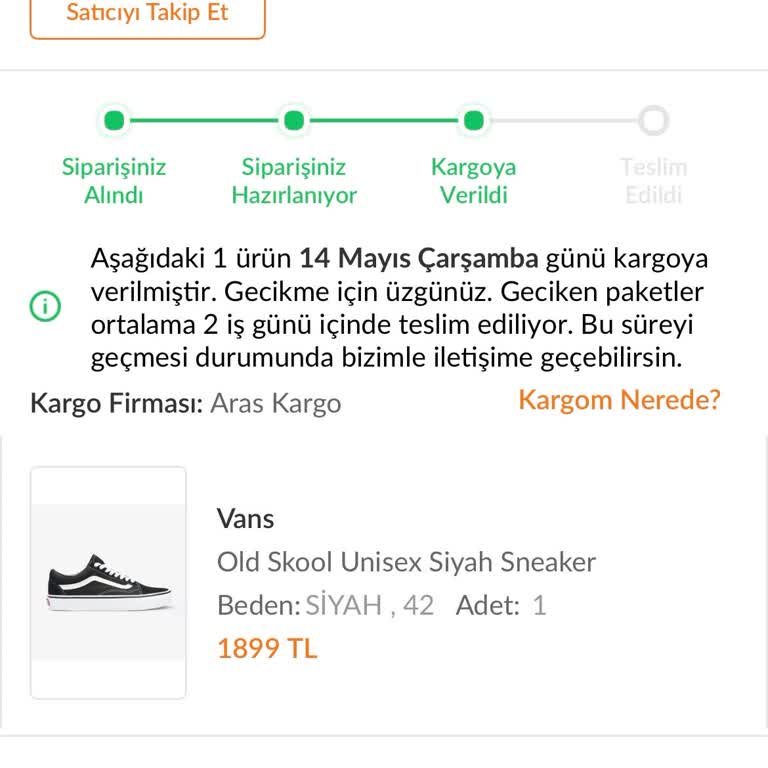 Acil Siparişimde Yaşanan Kargo Ve İade Sorunu