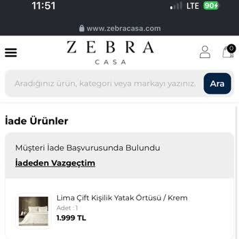 Renk Sorunu Ve İletişimsizlik Nedeniyle Mağduriyet Yaşıyorum