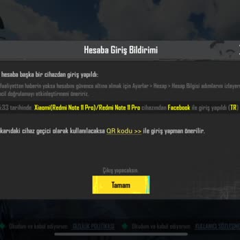 GameSatış Satın Aldığım PUBG Mobil Hesabında Ekstra Bağlantılar Ve Destek Sorunu