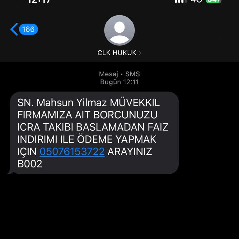 Hukuk Bürosundan Haksız Borç Ve Suçlama Mesajı Aldım, Kişisel Bilgilerim Nereden Alındı?