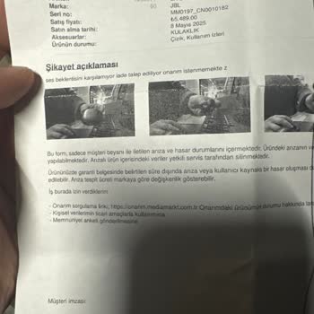 24 Saat İçinde İade Kabul Edilmeyen Kulaklık Mağduriyeti