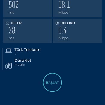 İnternet Hız Yükseltme Sonrası Vaat Edilen Hız Sağlanmıyor