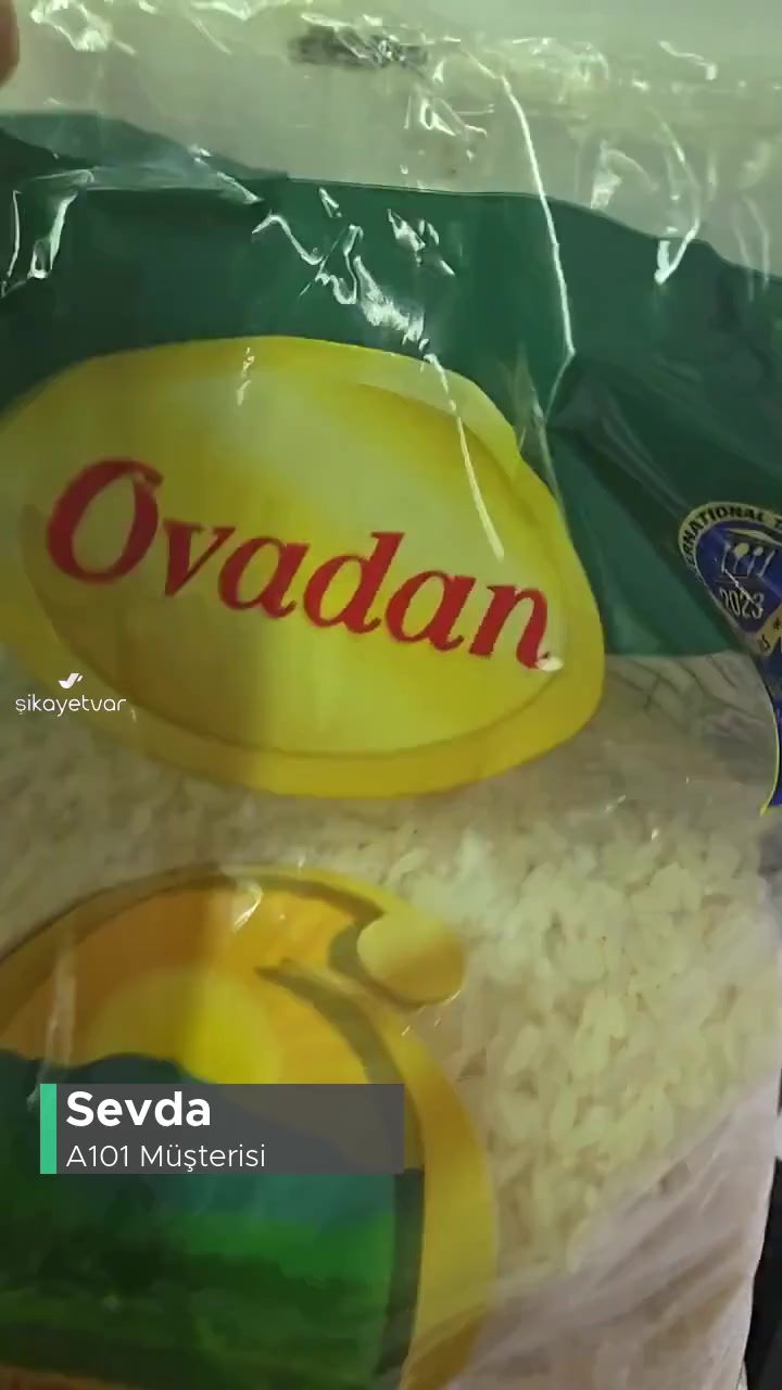 A101 Aldığım Ürünün Poşeti Bantlanmış Ve Pirincin Rengi Bozulmuş videonun kapak resmi