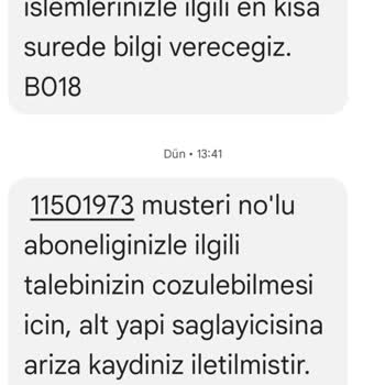 Uzun Süreli İnternet Kesintisi Ve Çözüm Eksikliği Nedeniyle Mağduriyet