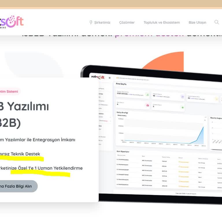 Işıksoft Yazılım B2B Sistemini Teslim Edemediler!