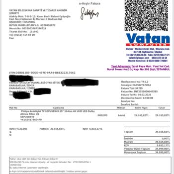 Yeni Alınan Philips TV'de Erken Arıza Ve Yetersiz Servis Desteği