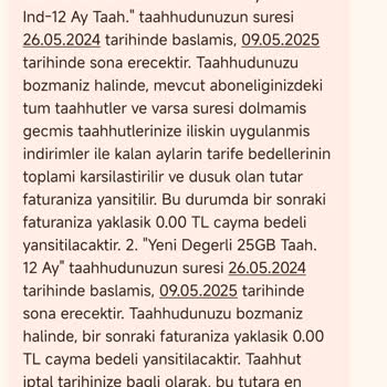 Sıfır Gözüken Cayma Bedeli, Faturada Şok Edici Sürpriz!