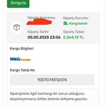 Teslimat Süresi Aşıldı, İletişim Kurulamıyor