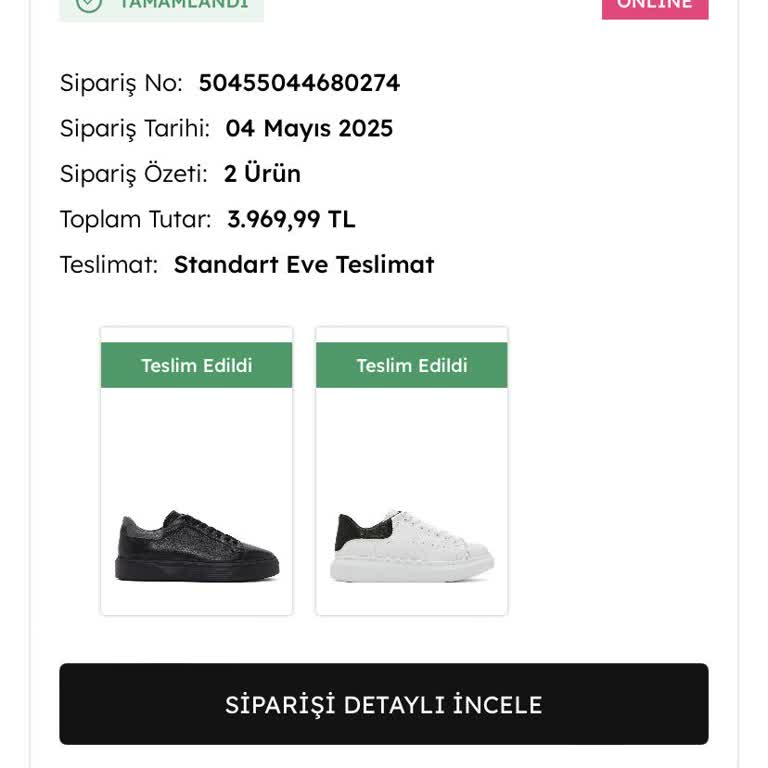 Derimoddan Eksik Ve Hatalı Ayakkabı Teslimatı Sonrası Sessizlik