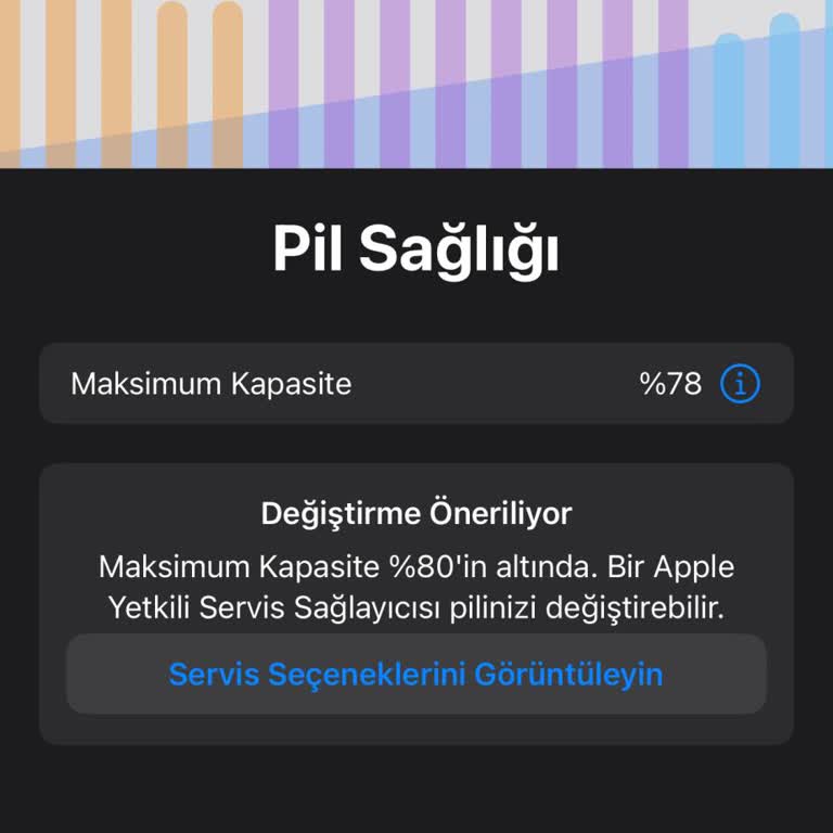 Yurt Dışından Alınan İphone'a Batarya Hizmeti Reddi