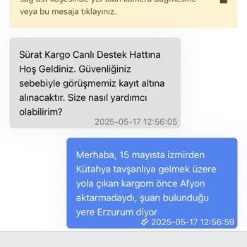 Yanlış Yönlendirilen Kargo Ve Yetersiz Canlı Destek Mağduriyeti
