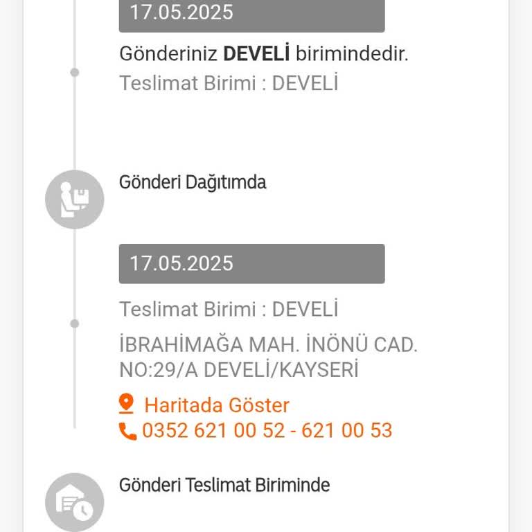 Dağıtıma Çıkmadan Teslim Edilemedi Gösterilen Kargo Ve İletişim Sorunu