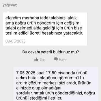 Yanlış Ürün, Eksik Hediye Ve Oyalayan Firma!