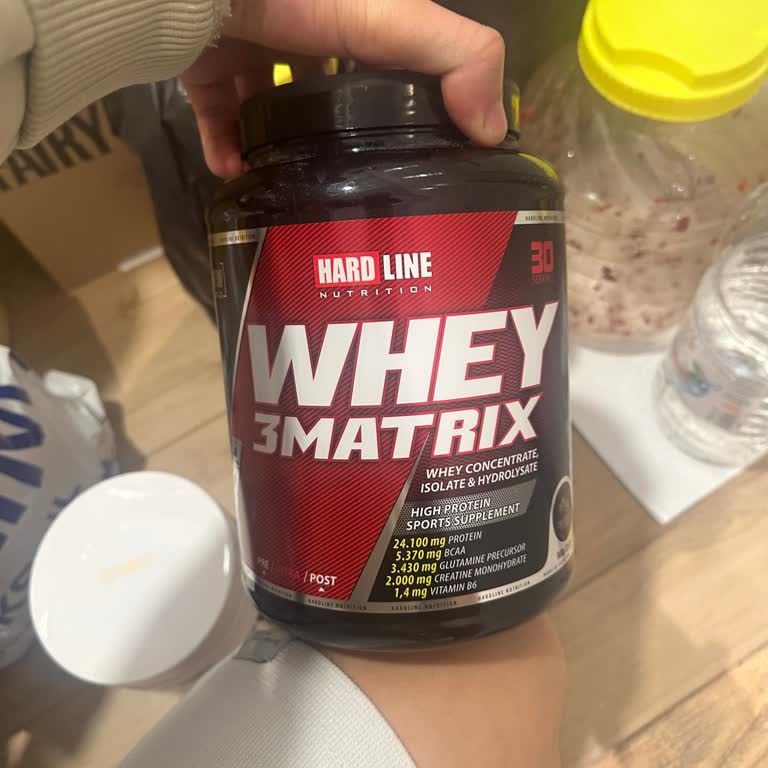 Hardline Protein Tozu Şiddetli Karın Ağrısı Ve İstifra Yaptı